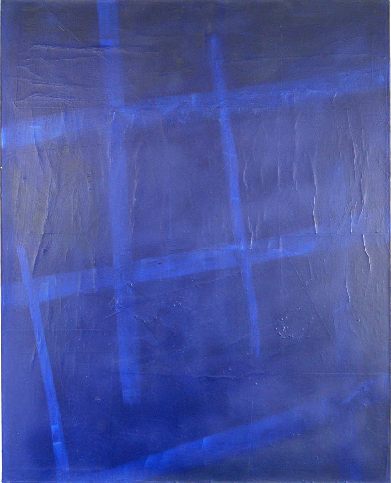 Monochrome blau 3492 Gre 80 x 100 Jahr 2015