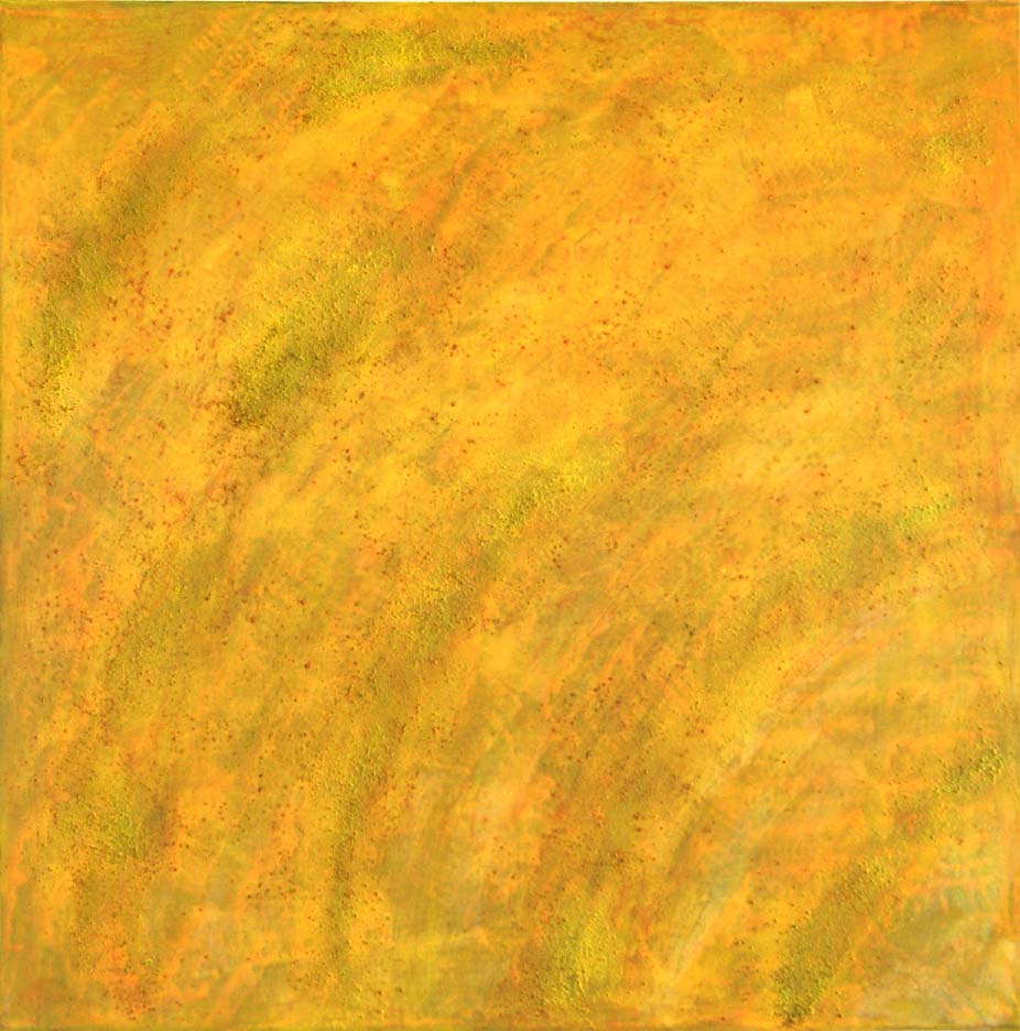 Monochrome gelb 3519 Gre 80 x 80 Jahr 2015